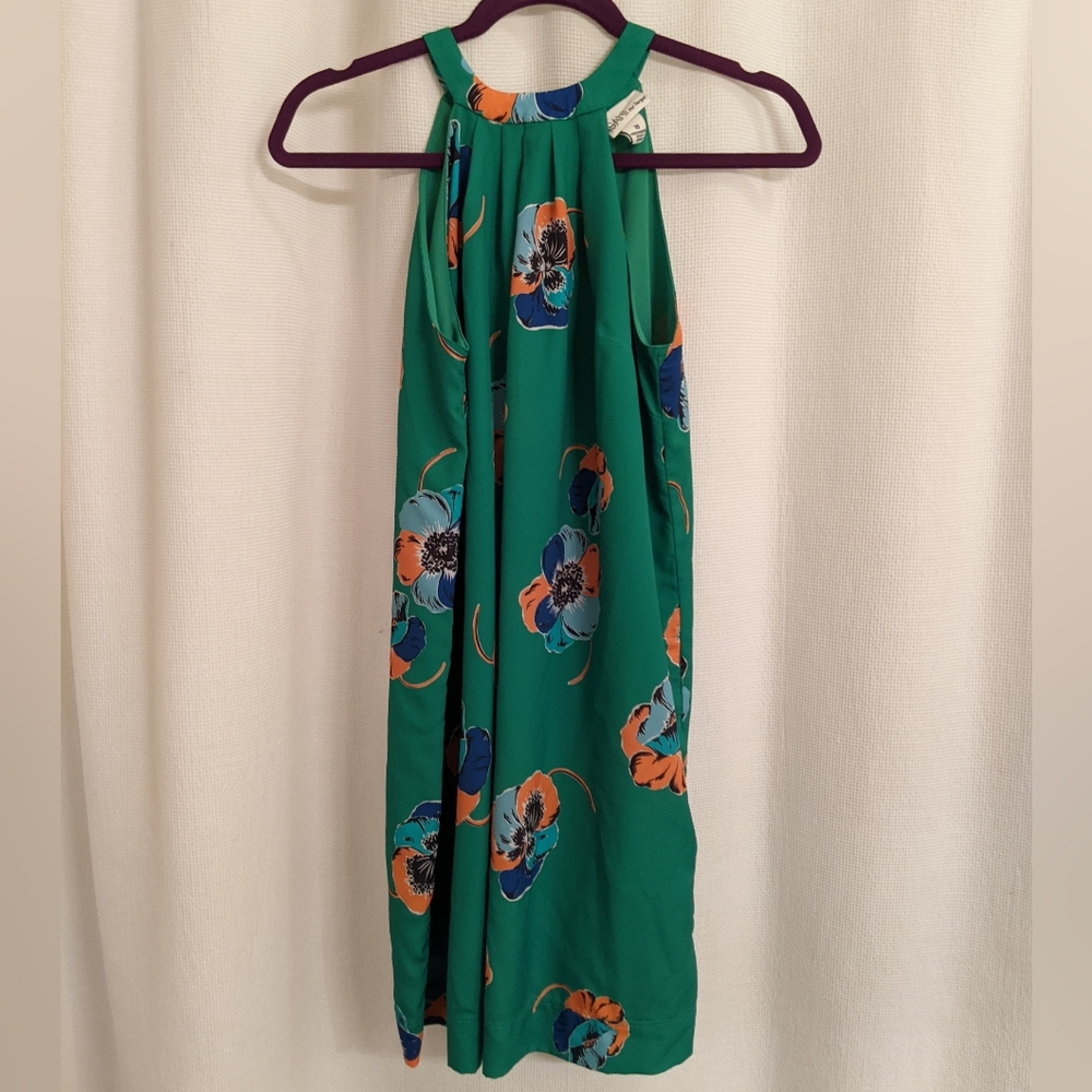 Green Isani for Target floral dress XS